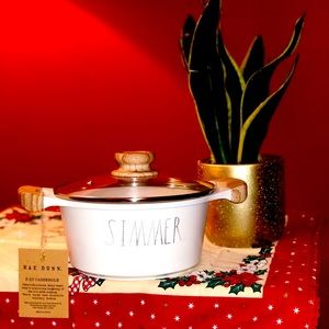 Simmer 3 quart casserole pot